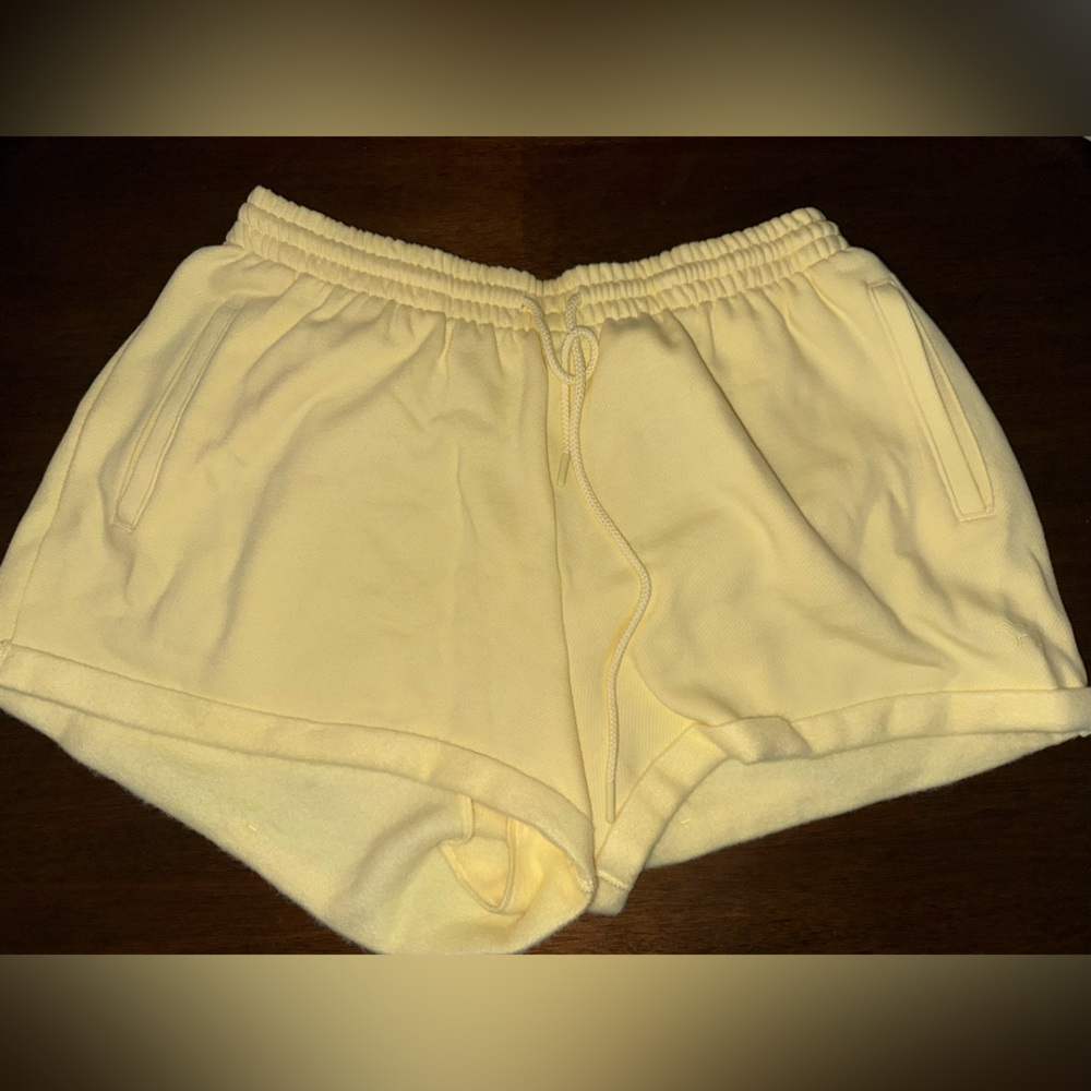 PINK Victoria's Secret Yellow Shorts